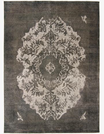 9' 4 x 12' 8 Hand Knotted Ultra Vintage Persian Wool Rug