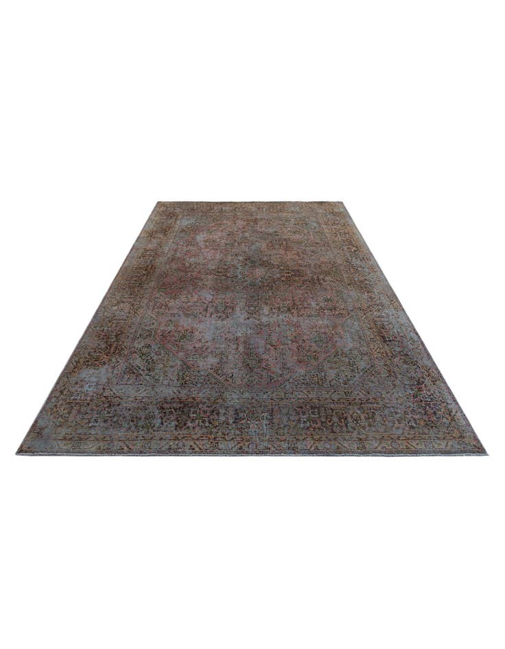 Detail image of 6' 6 x 9' 5 Hand Knotted Vintage Royal Persian Wool Rug