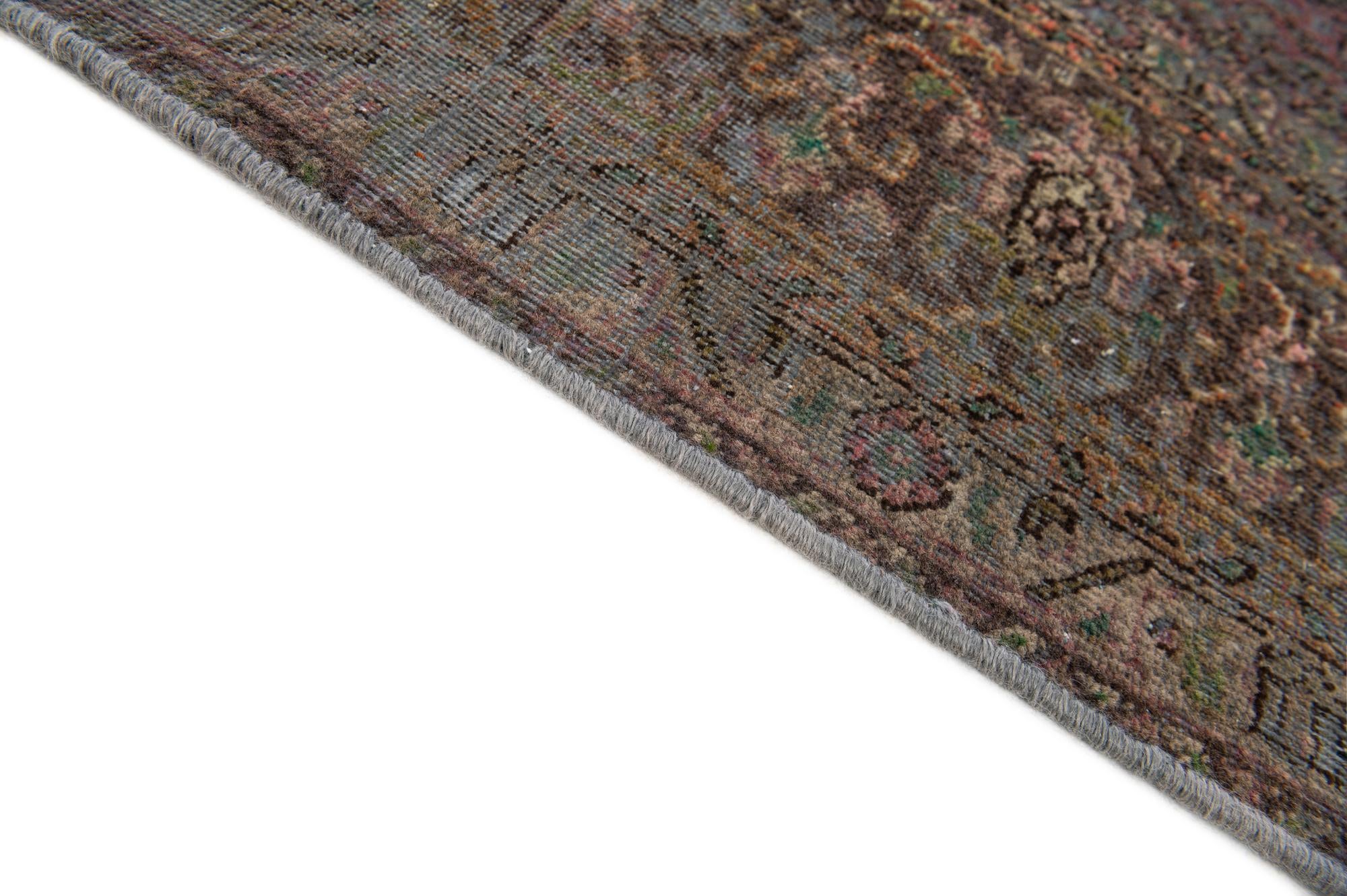 6' 6 x 9' 5 Hand Knotted Vintage Royal Persian Wool Rug