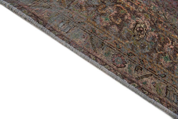 Detail image of 6' 6 x 9' 5 Hand Knotted Vintage Royal Persian Wool Rug
