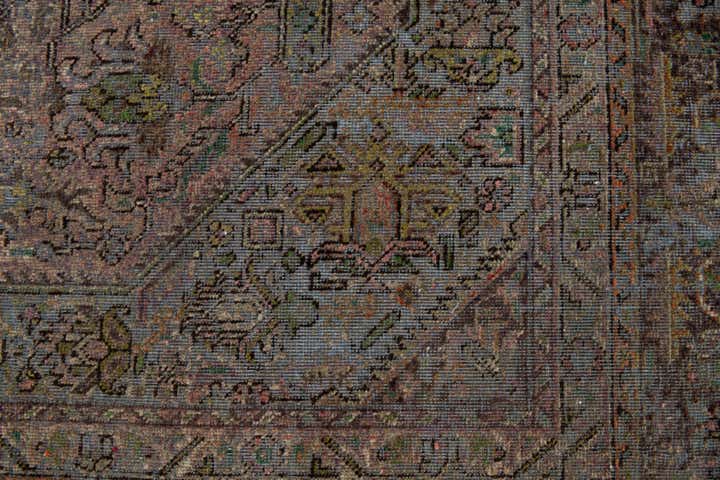 6' 6 x 9' 5 Hand Knotted Vintage Royal Persian Wool Rug