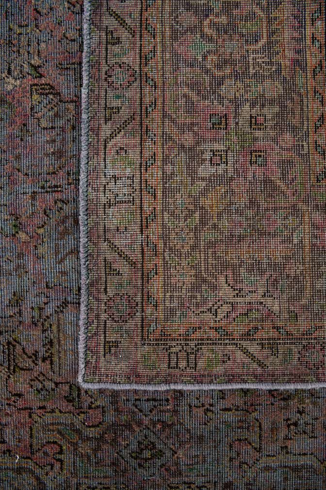 6' 6 x 9' 5 Hand Knotted Vintage Royal Persian Wool Rug