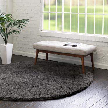  4' x 4' Everyday Shag Round Rug