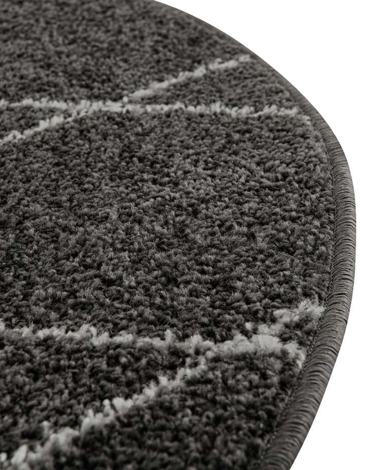 12' x 12' Lattice Frieze Round Rug