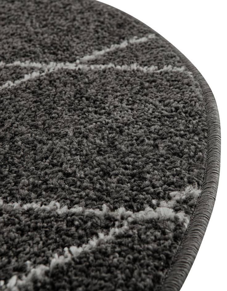 Detail image of 12' x 12' Lattice Frieze Round Rug