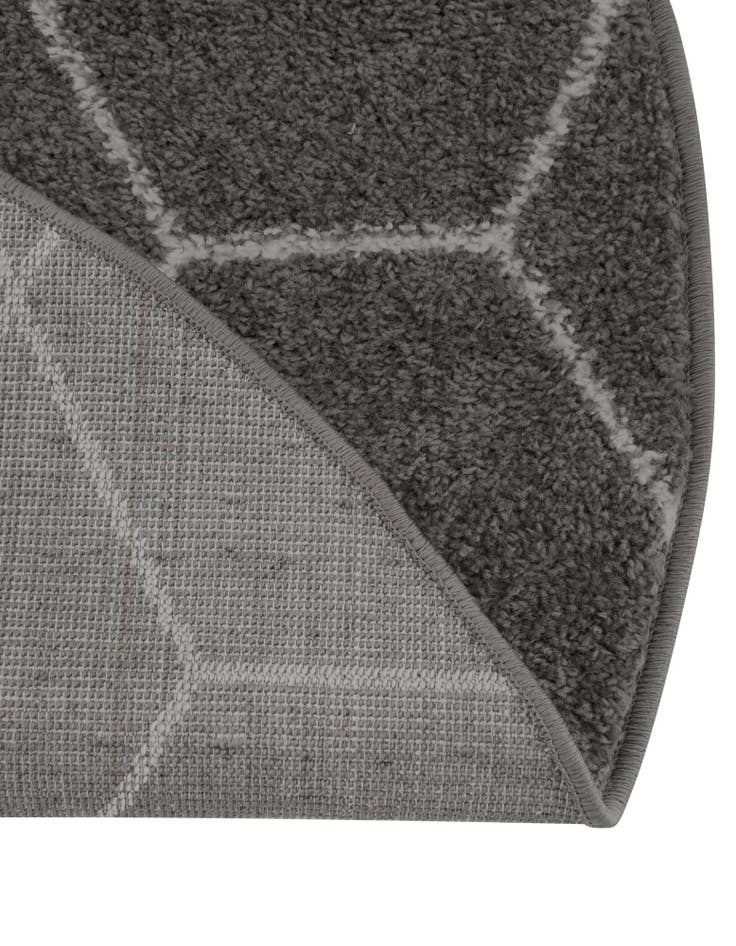 Detail image of 6' x 6' Lattice Frieze Round Rug