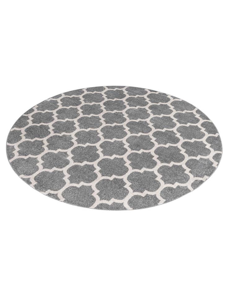 Detail image of 8' x 8' Lattice Round Rug