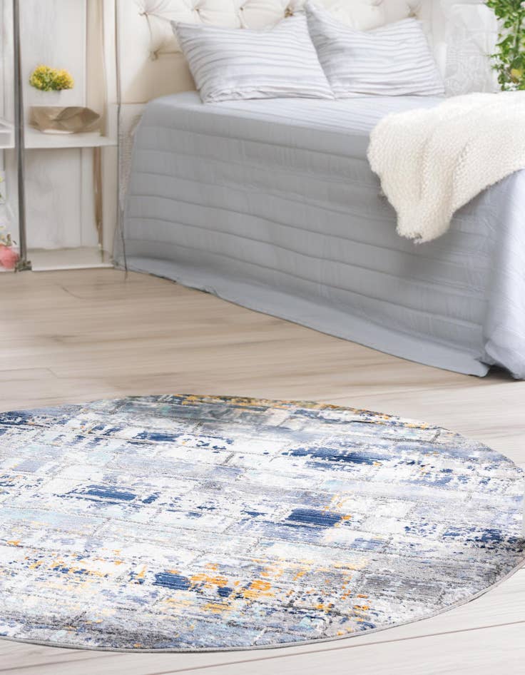 Detail image of 3' 7 x 3' 7 Malibu Round Rug