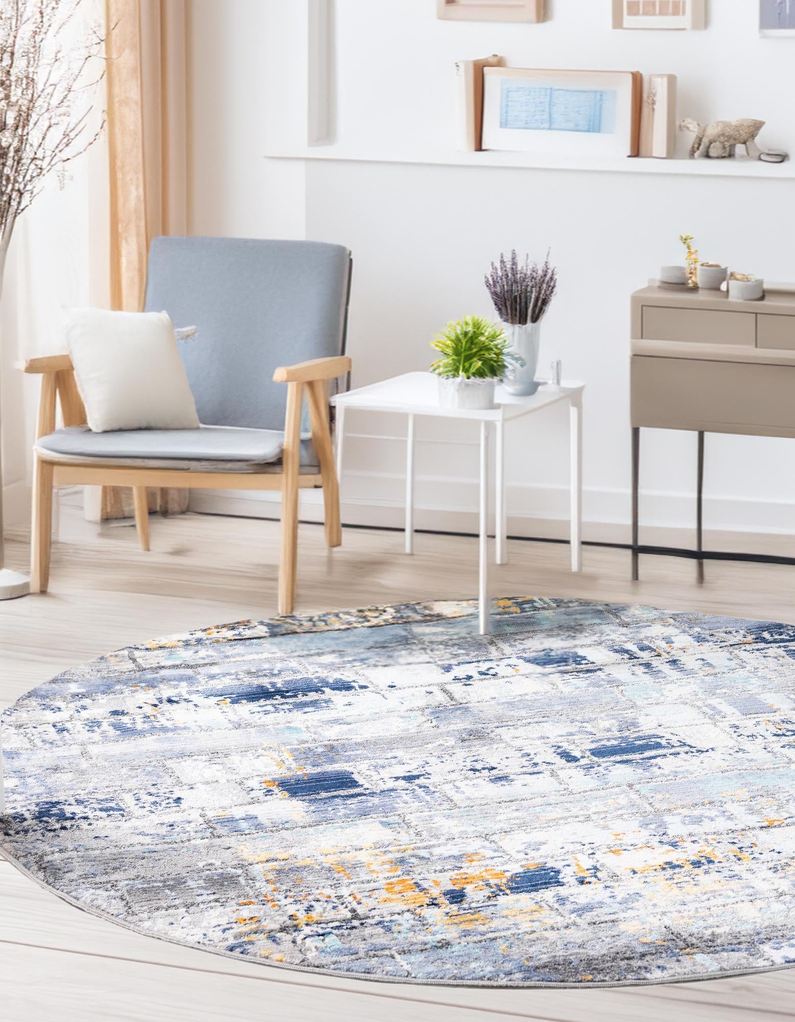5' 2 x 5' 2 Malibu Round Rug