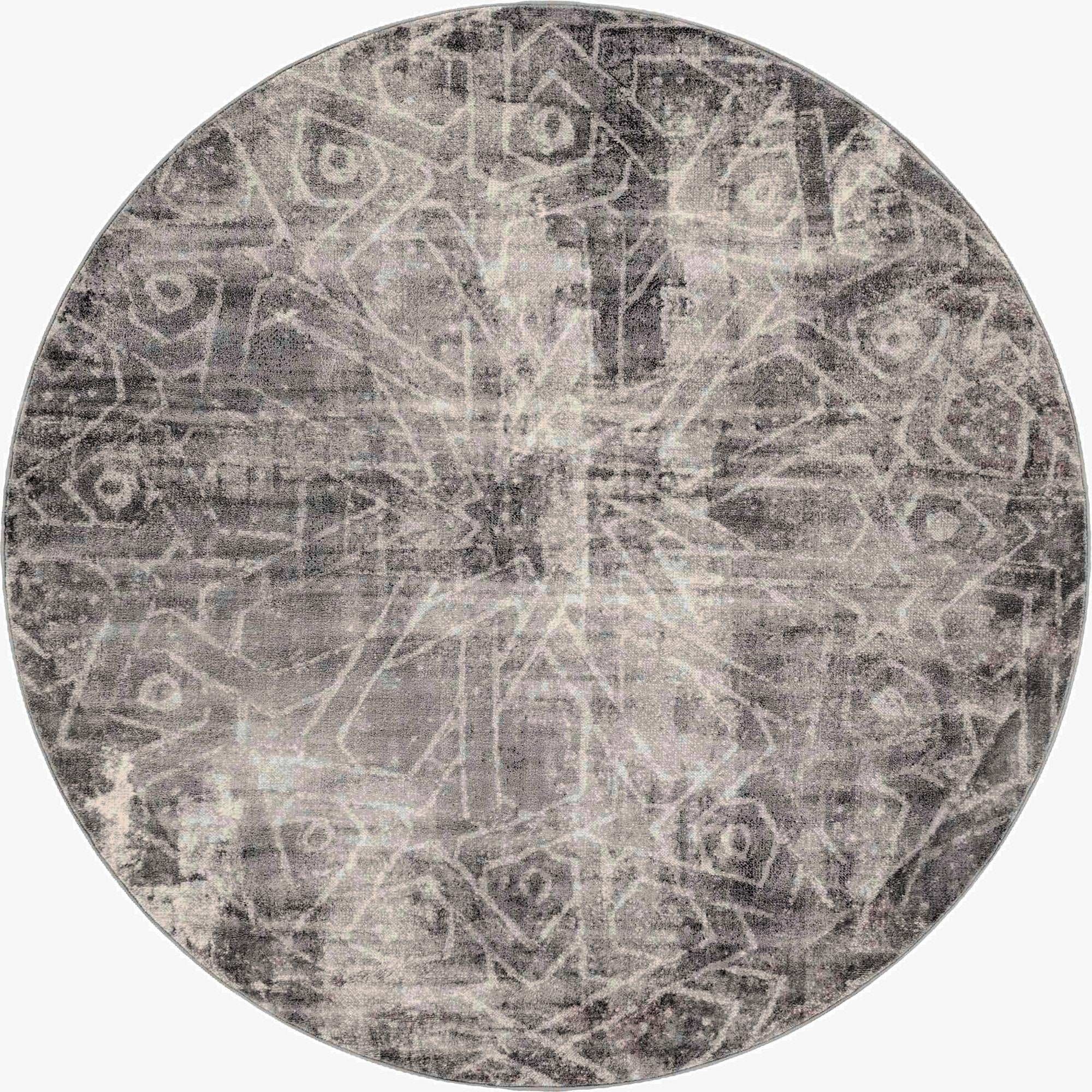 7' x 7' Monte Carlo Round Rug