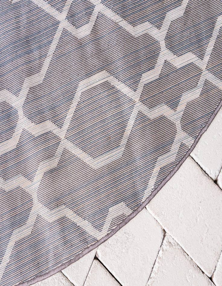 Detail image of 8' x 8' Washable Haven Indoor / Outdoor Round Rug