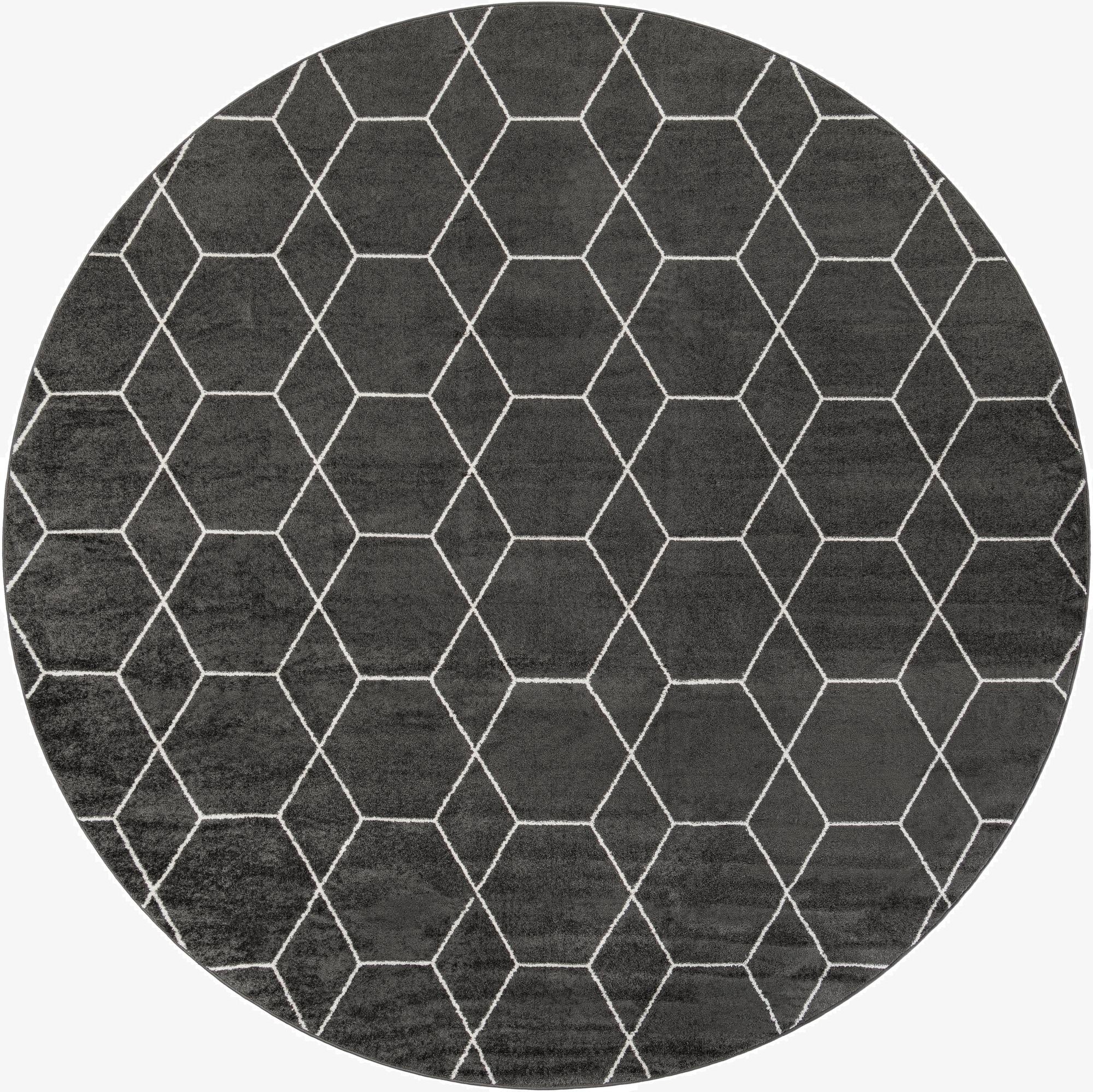 Primary image 12' x 12' Trellis Frieze Round Rug