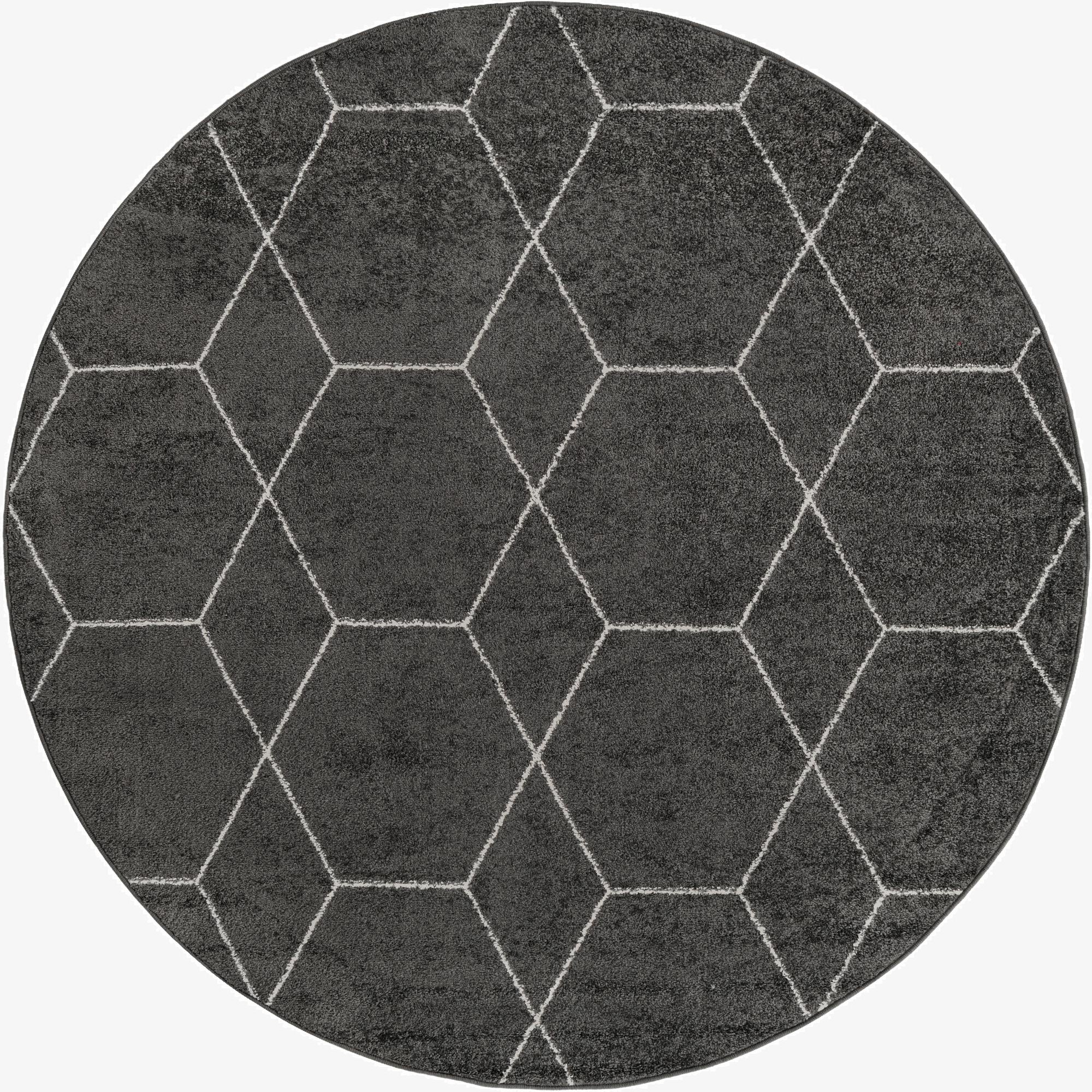 Primary image 7' x 7' Trellis Frieze Round Rug