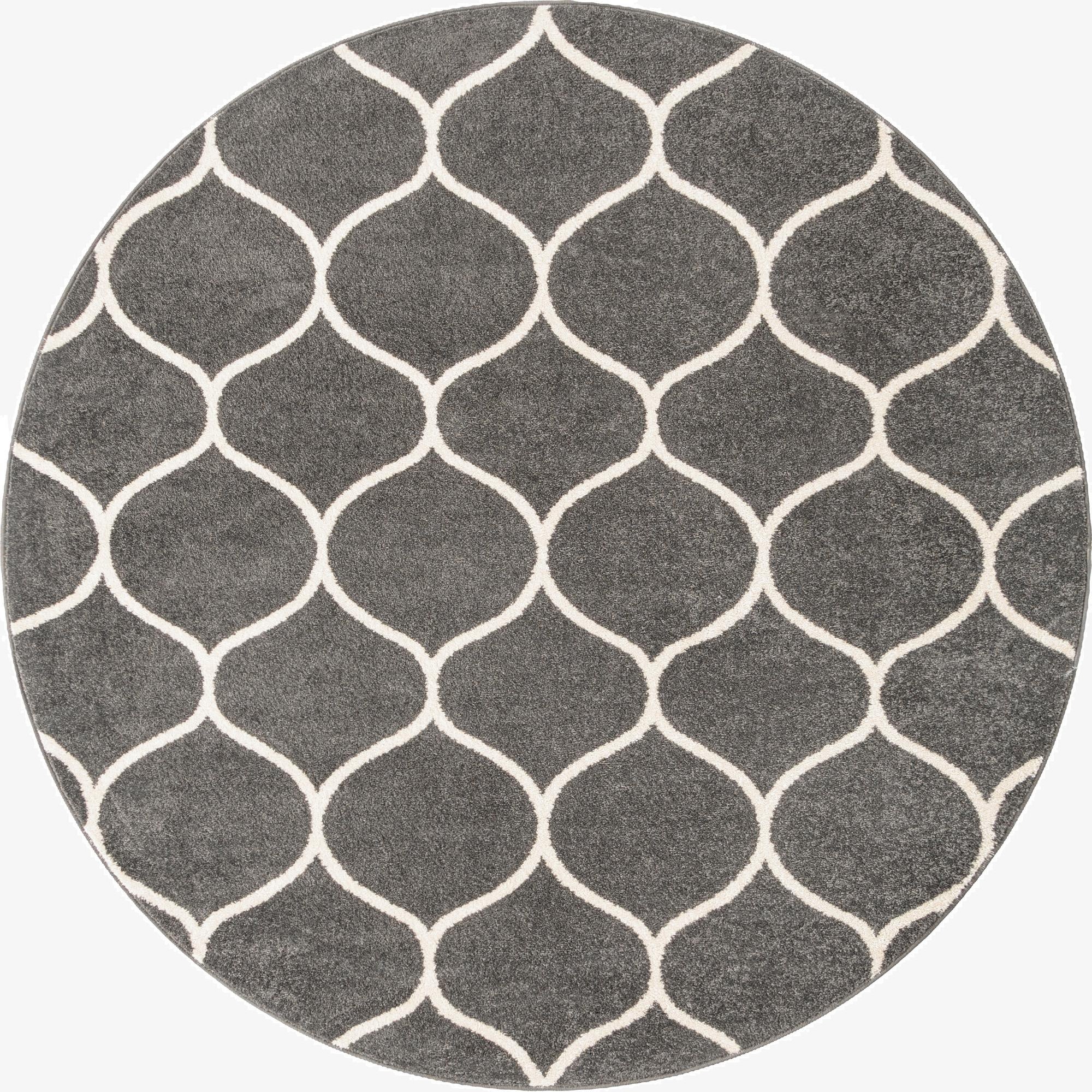 Primary image 7' x 7' Trellis Frieze Round Rug