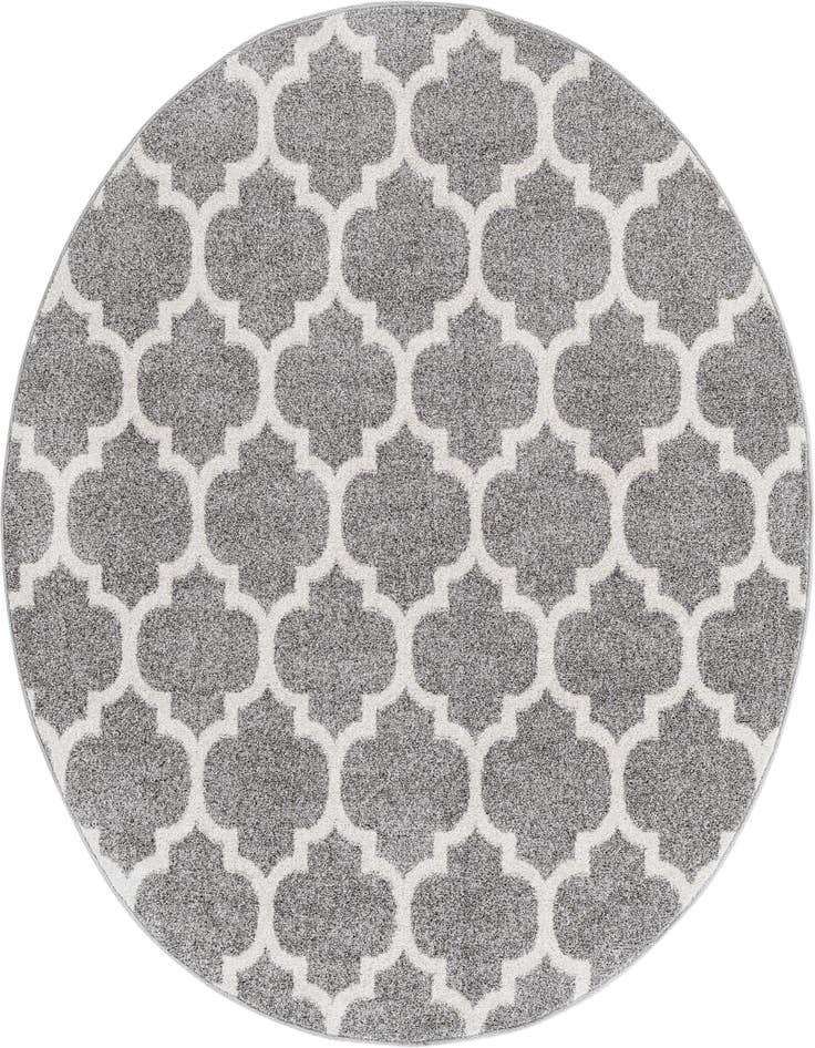 Detail image of 6' x 6' Trellis Round Rug