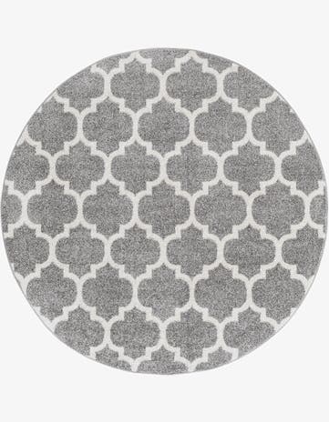 6' x 6' Trellis Round Rug