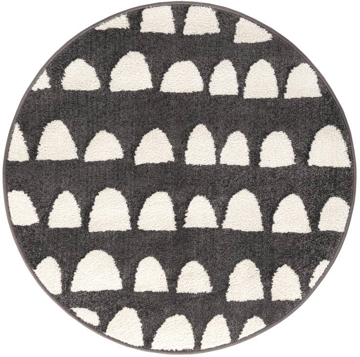 Detail image of 3' 3 x 3' 3 Whimsy Kids Round Rug