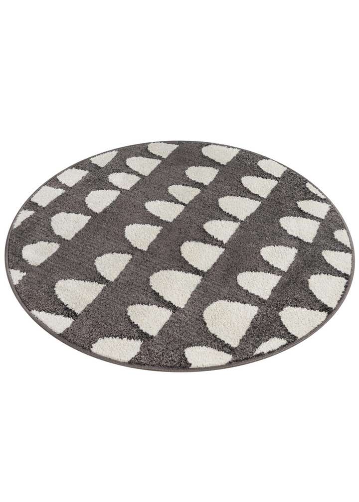 3' 3 x 3' 3 Whimsy Kids Round Rug