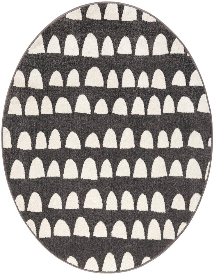 Detail image of 5' x 5' Whimsy Kids Round Rug