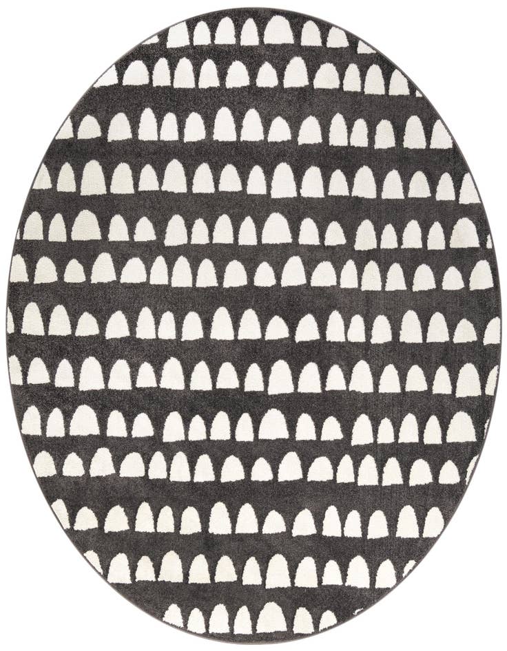 Detail image of 7' 10 x 7' 10 Whimsy Kids Round Rug