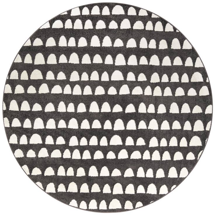 Detail image of 7' 10 x 7' 10 Whimsy Kids Round Rug