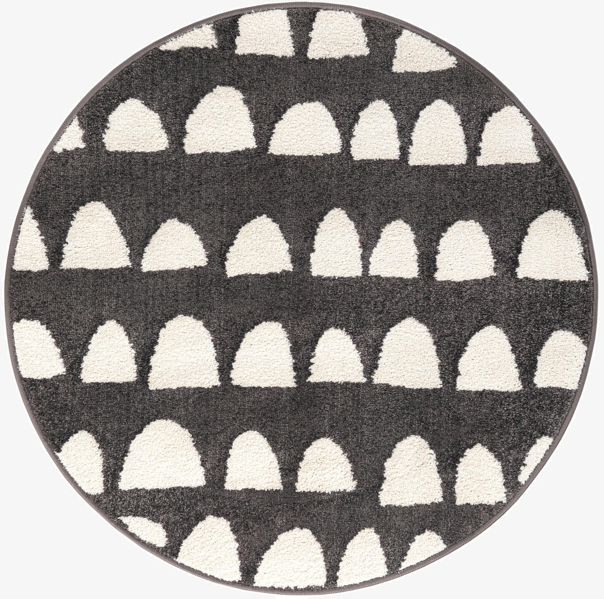 3' 3 x 3' 3 Whimsy Kids Round Rug