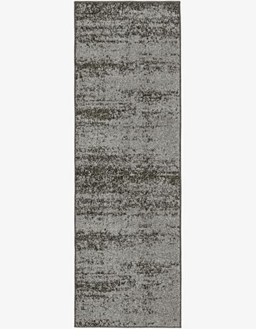 Dark Gray Angelica Runner Rug