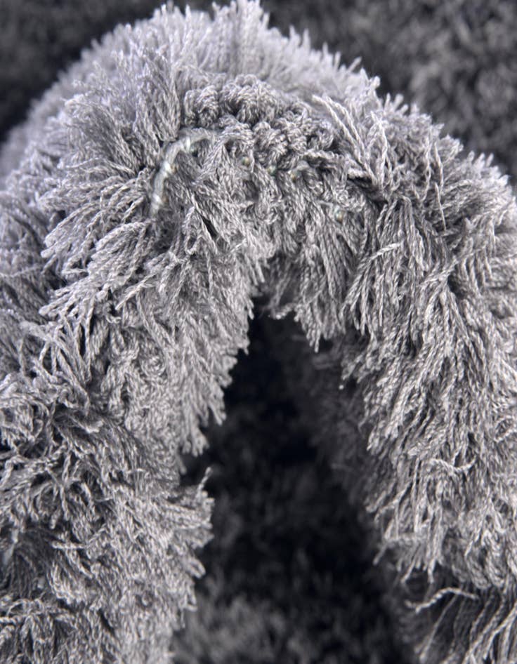 Detail image of 2' 7 x 10' Botanical Shag Runner Rug