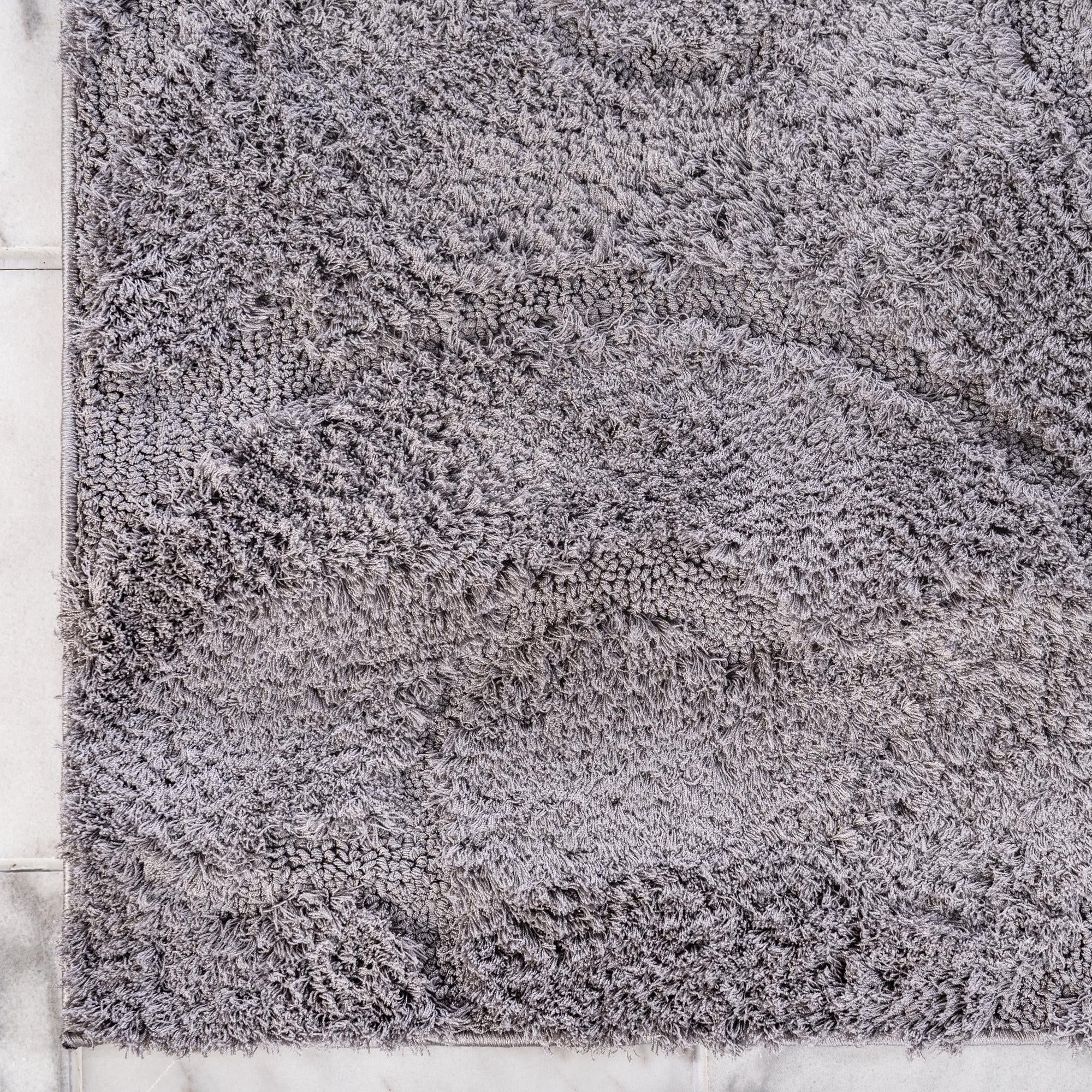 2' 7 x 10' Botanical Shag Runner Rug