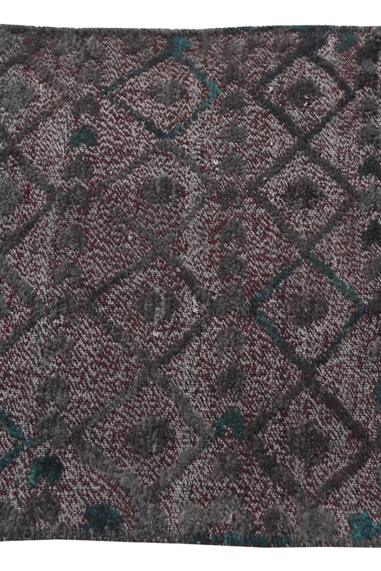 2' 7 x 12' 2 Hand Knotted Darya Wool Runner Rug