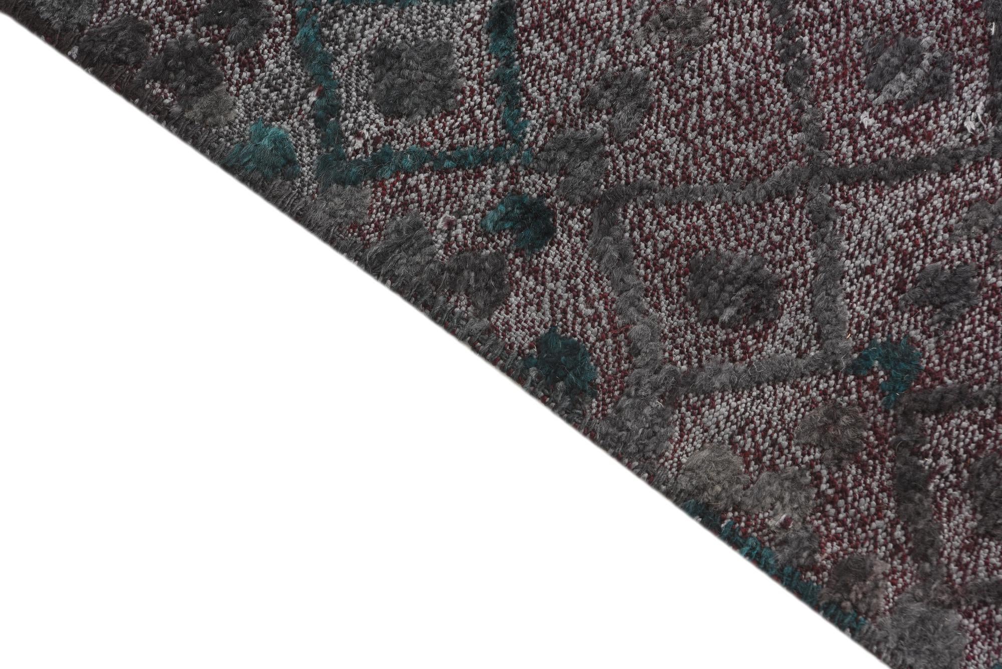 2' 7 x 12' 2 Hand Knotted Darya Wool Runner Rug