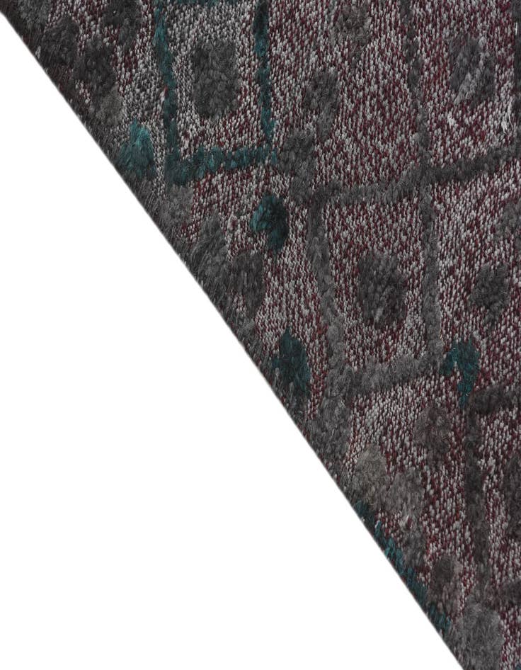Detail image of 2' 7 x 12' 2 Hand Knotted Darya Wool Runner Rug