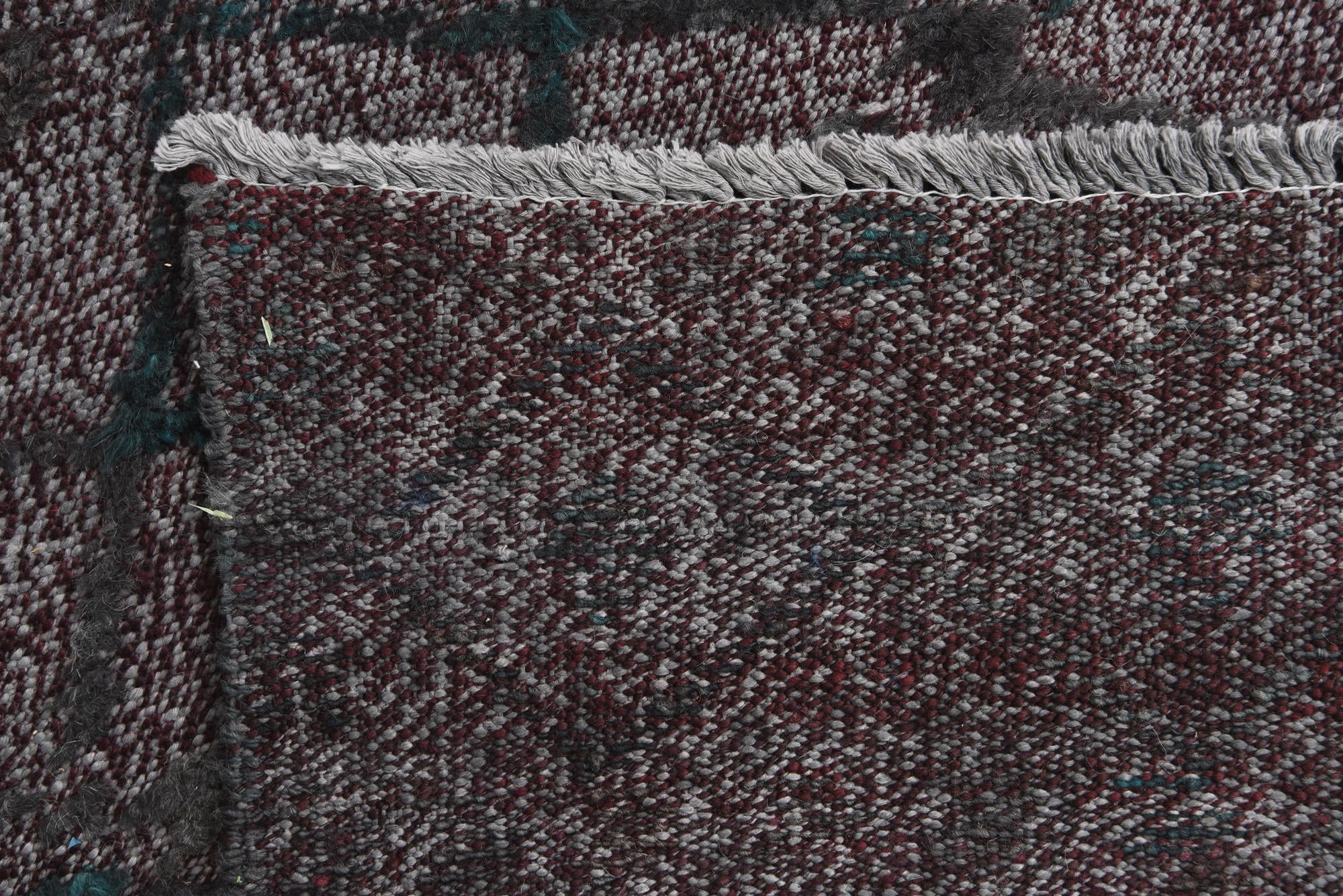 2' 7 x 12' 2 Hand Knotted Darya Wool Runner Rug