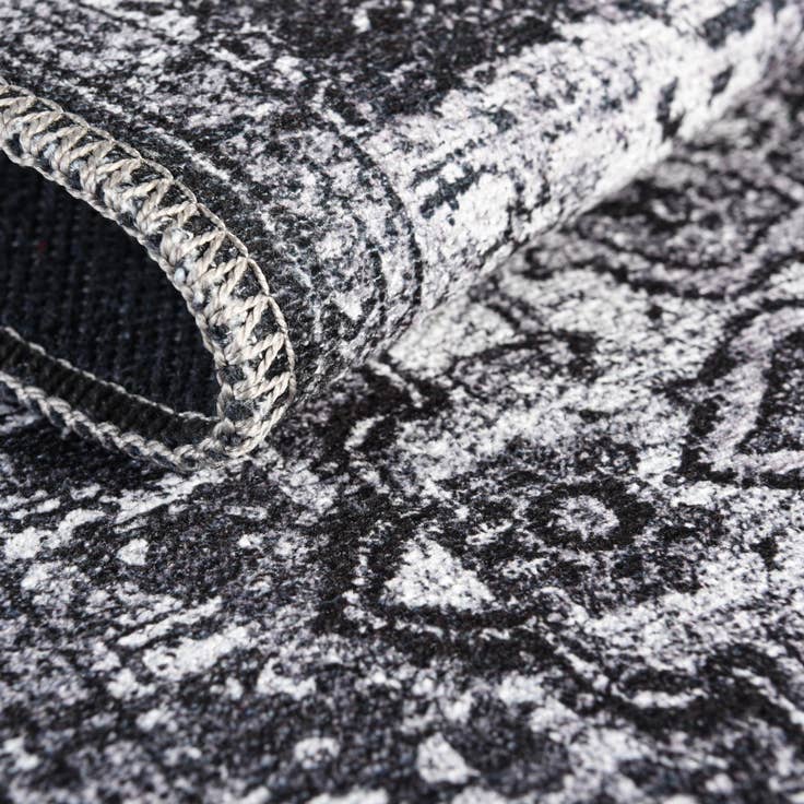 Detail image of 2' x 8' Washable Francesca Runner Rug