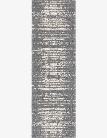 Dark Gray Georgia Runner Rug