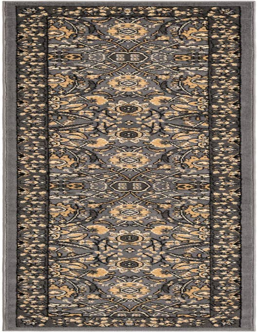 Detail image of 2' x 8' 2 Isfahan Design Runner Rug