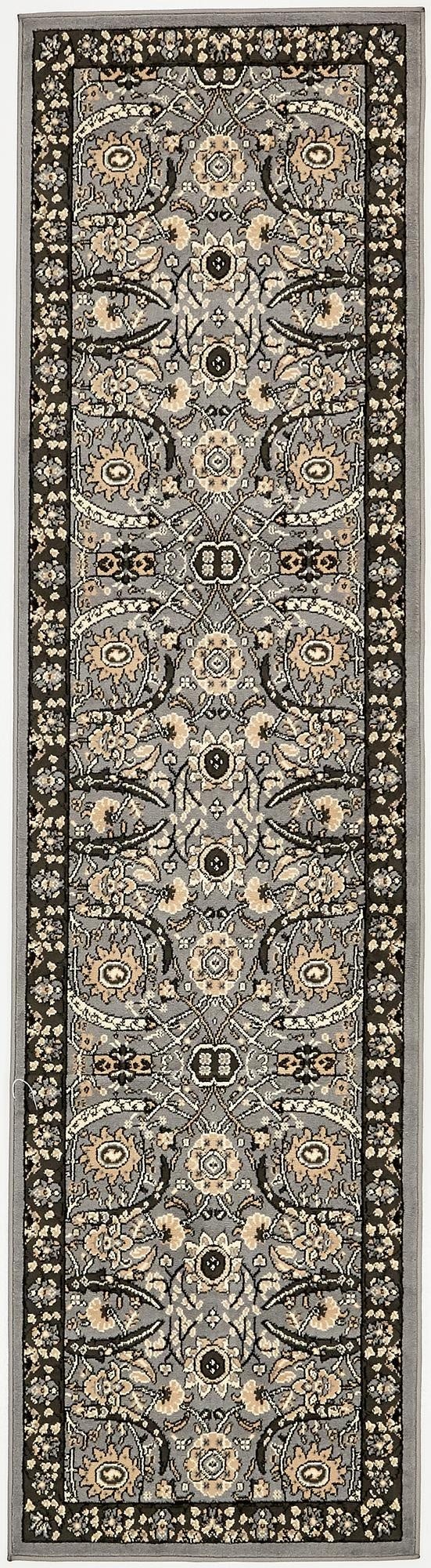 Primary image 2' 7 x 10' Isfahan Design Runner Rug