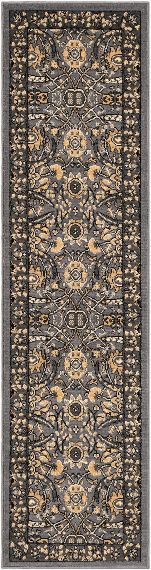 2' x 8' 2 Isfahan Design Runner Rug