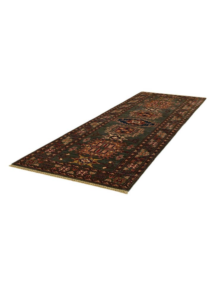 Detail image of 2' 9 x 8' 3 Hand Knotted Kazak Runner Rug