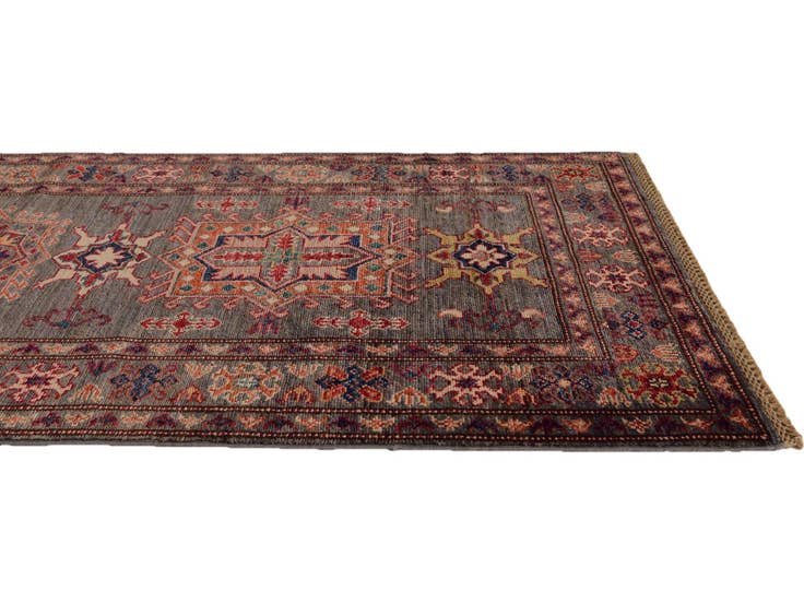 Detail image of 2' 9 x 8' 3 Hand Knotted Kazak Runner Rug