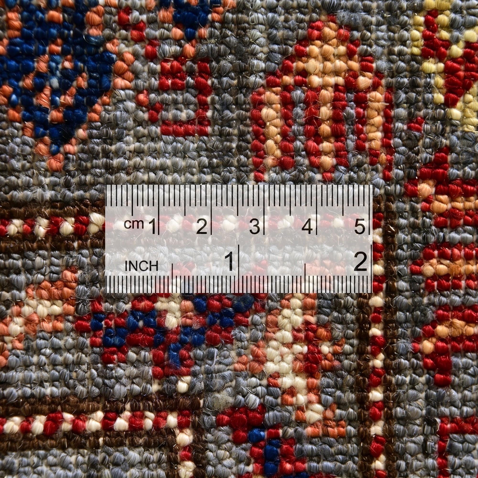 2' 9 x 8' 3 Hand Knotted Kazak Runner Rug