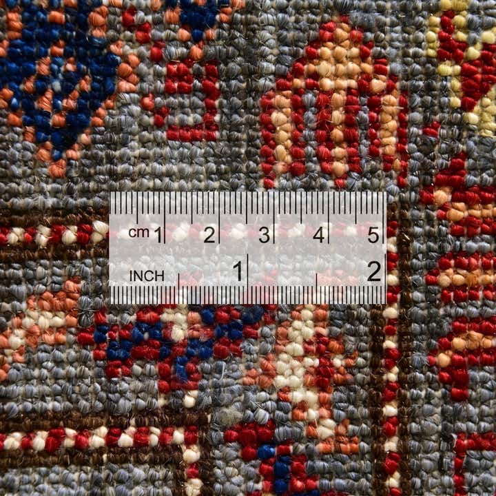2' 9 x 8' 3 Hand Knotted Kazak Runner Rug