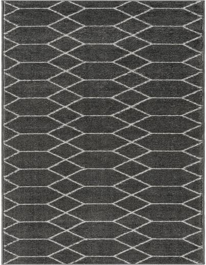 Detail image of 2' x 10' Lattice Frieze Runner Rug