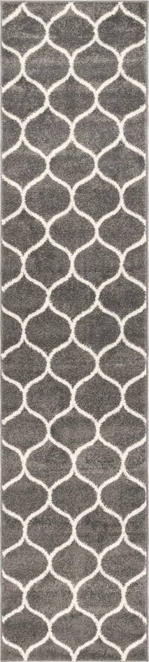 Detail image of 2' x 10' Lattice Frieze Runner Rug