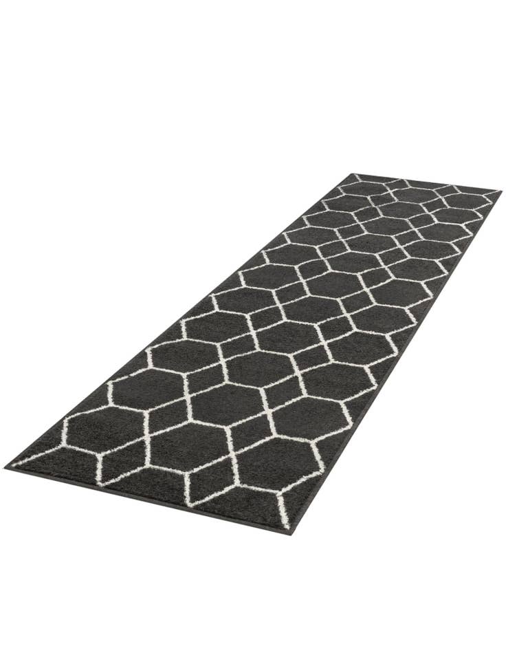 Detail image of 2' x 8' Lattice Frieze Runner Rug