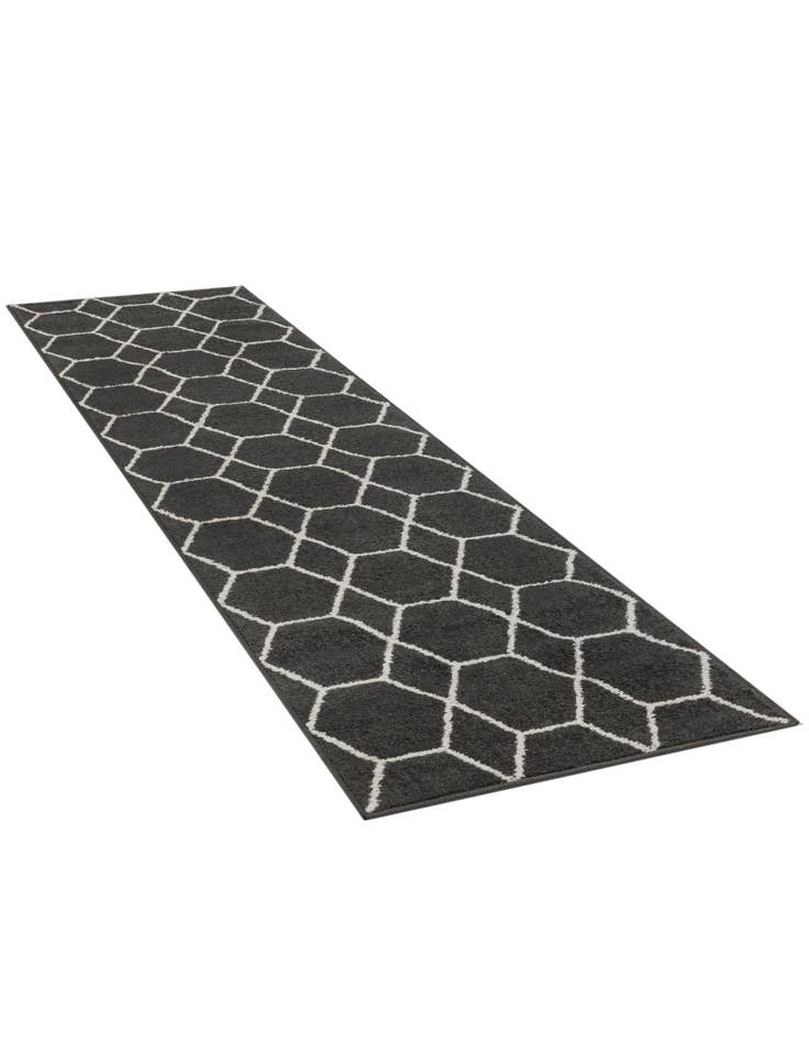 Detail image of 2' x 8' Lattice Frieze Runner Rug