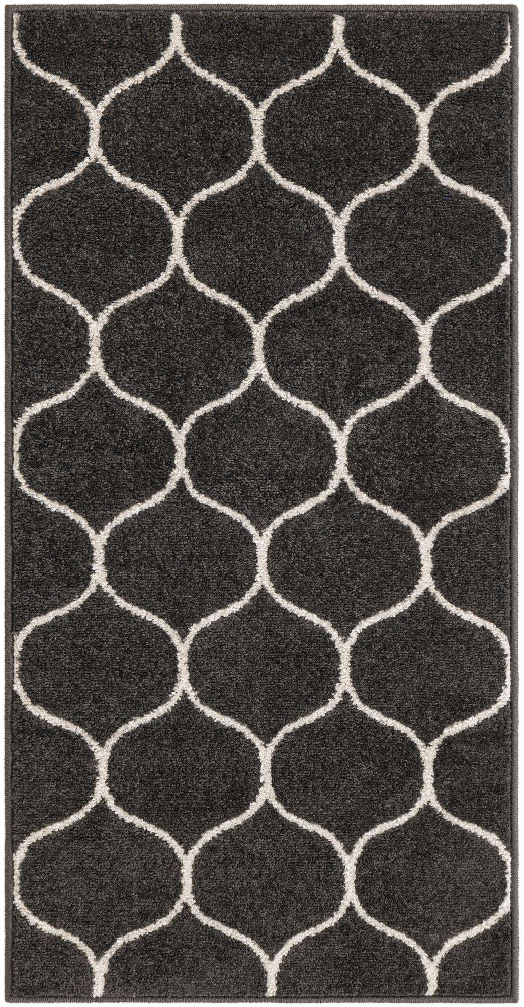 2' x 4' Lattice Frieze Runner Rug