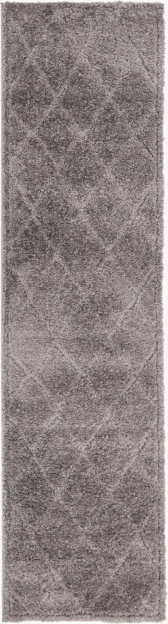 80cm x 305cm Trellis Shag Runner Rug