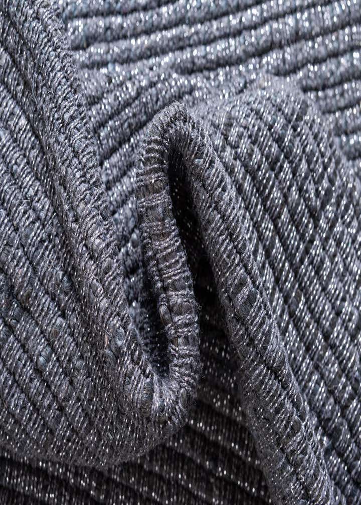 2' 6 x 6' Hand Woven Metallic Jute Runner Rug