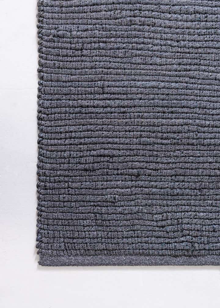 2' 6 x 6' Hand Woven Metallic Jute Runner Rug